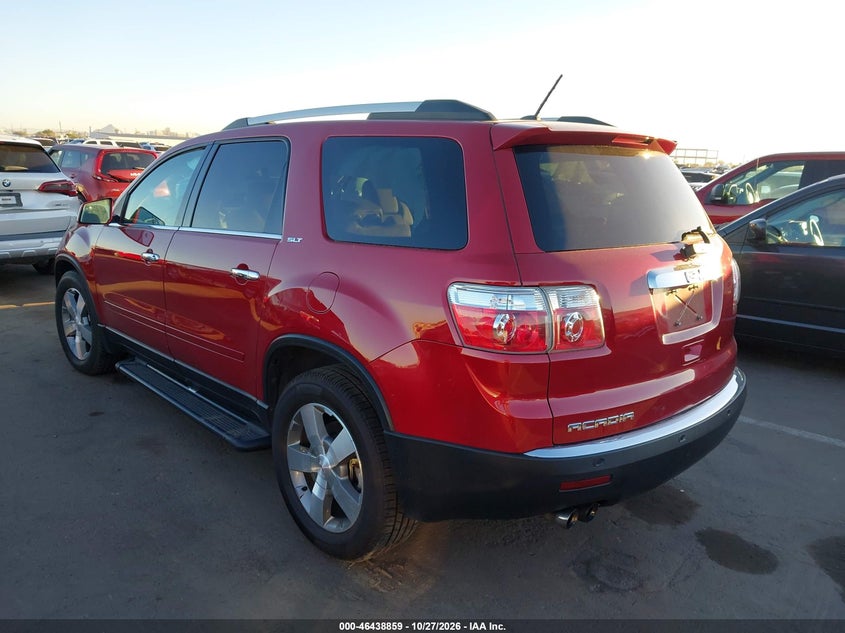 Vin: 1gkkrred7cj302435, lot: 46939225, gmc acadia slt-1 20123