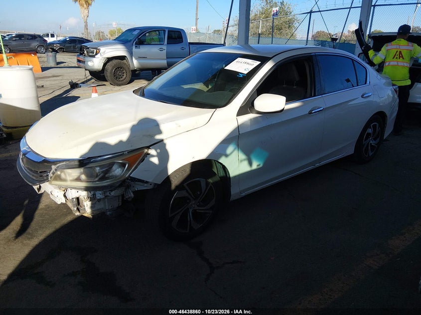 Vin: 1hgcr2f36ga138986, lot: 46939226, honda accord lx 20162