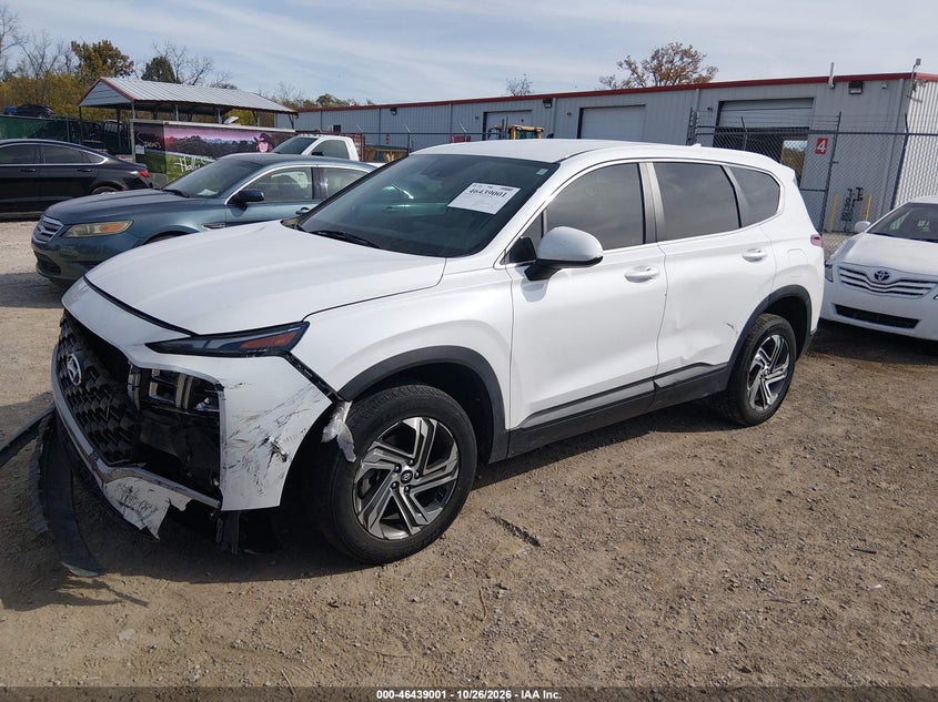 Vin: 5nms1daj9nh428659, lot: 46939367, hyundai santa fe se 20222
