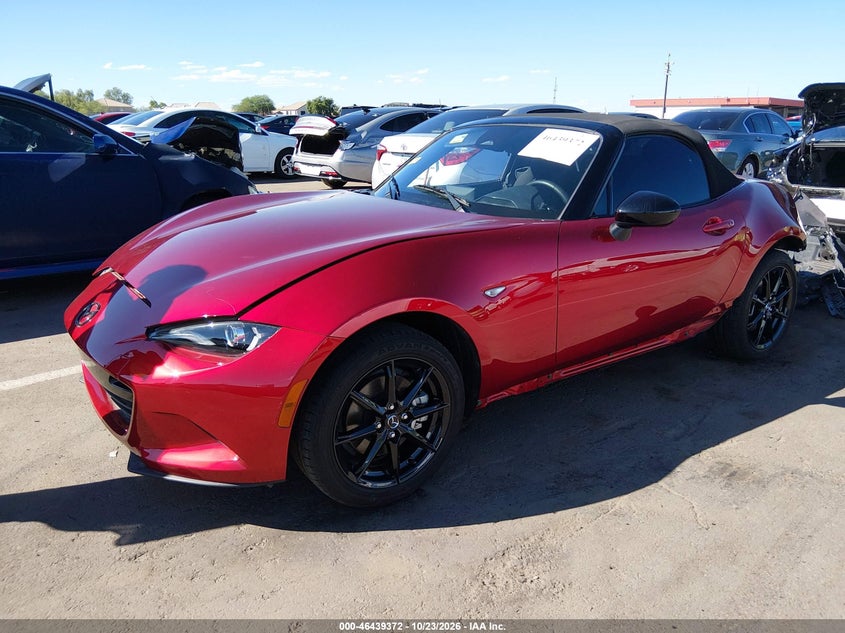 2025 Mazda Mx-5 Miata Sport, Right Side, IAAI, VIN JM1NDAB77S0656614 — photo 2