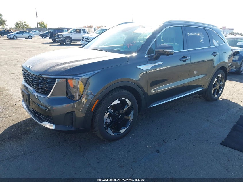 Vin: kndrkdjg1s5341496, lot: 46939760, kia sorento hybrid sx prestige 20252