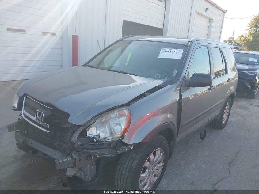 2005 Honda Cr-V Ex, Front End, IAAI, VIN SHSRD78855U346383 — photo 2