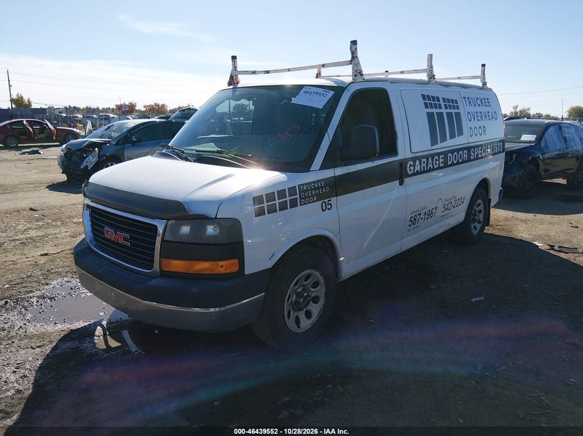 Vin: 1gts8af44c1130105, lot: 46939918, gmc savana 1500 work van 20122