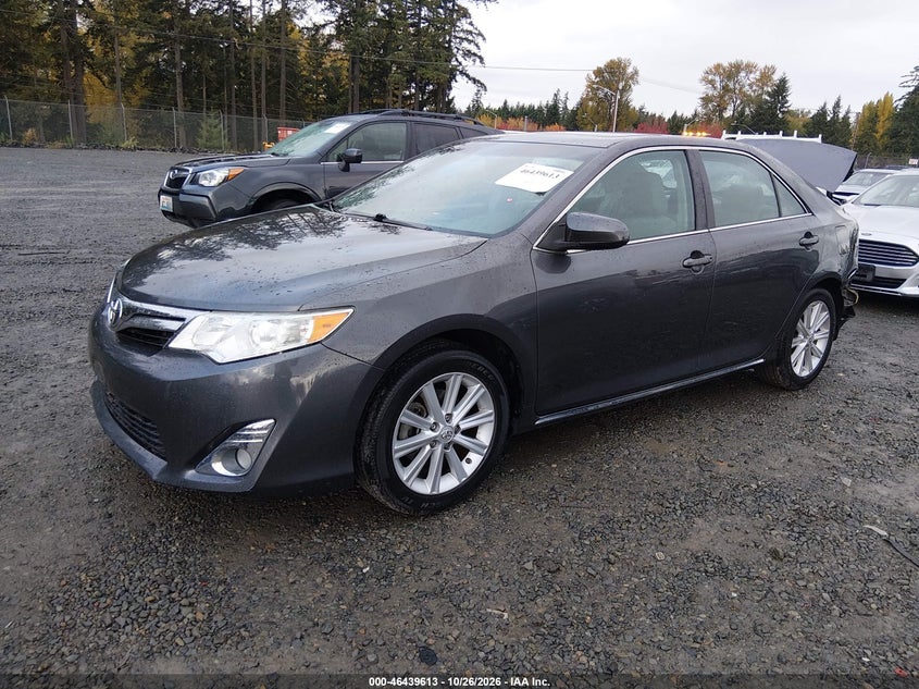 Vin: 4t4bf1fk8dr294611, lot: 46939979, toyota camry xle 20132