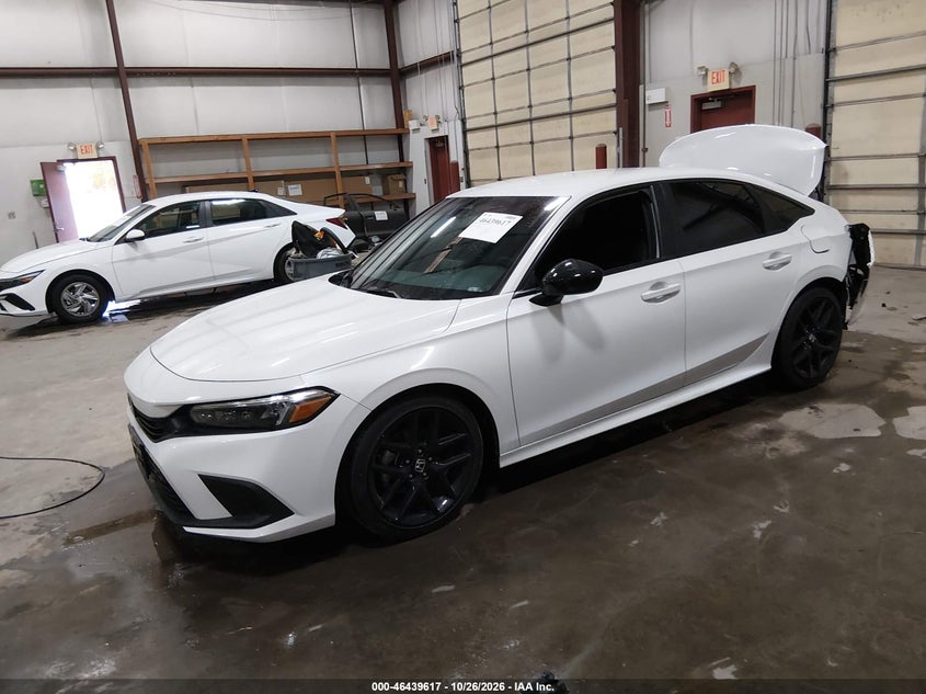 Vin: 2hgfe2f52rh565130, lot: 46939982, honda civic sport 20242
