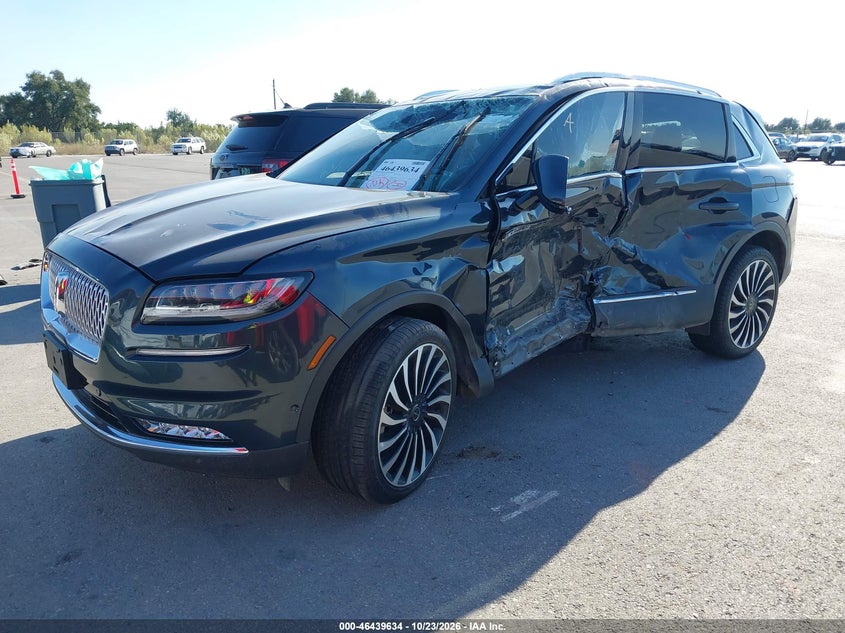 Vin: 2lmpj9jp4nbl26871, lot: 46940000, lincoln nautilus black label 20222