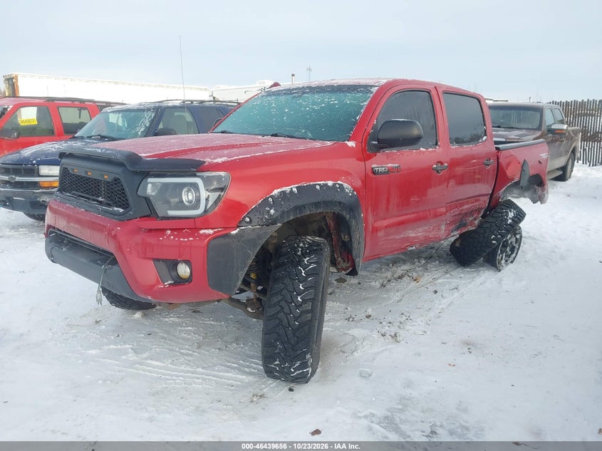 2013 Toyota Tacoma Base V6, Left Side, IAAI, VIN 3TMLU4EN2DM125937 — photo 2