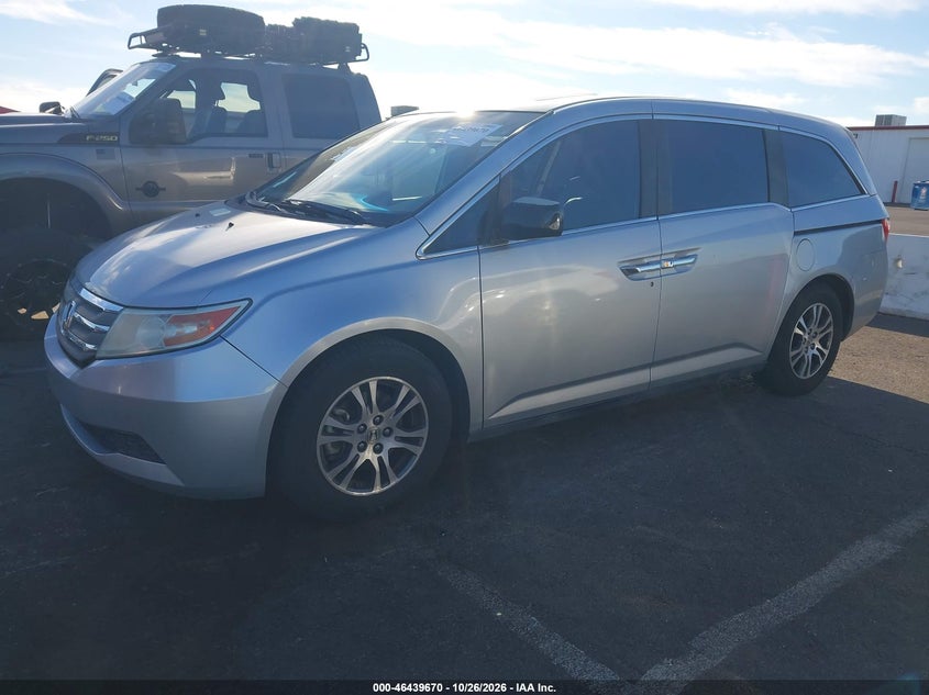 Vin: 5fnrl5h69cb056559, lot: 46940036, honda odyssey ex-l 20122