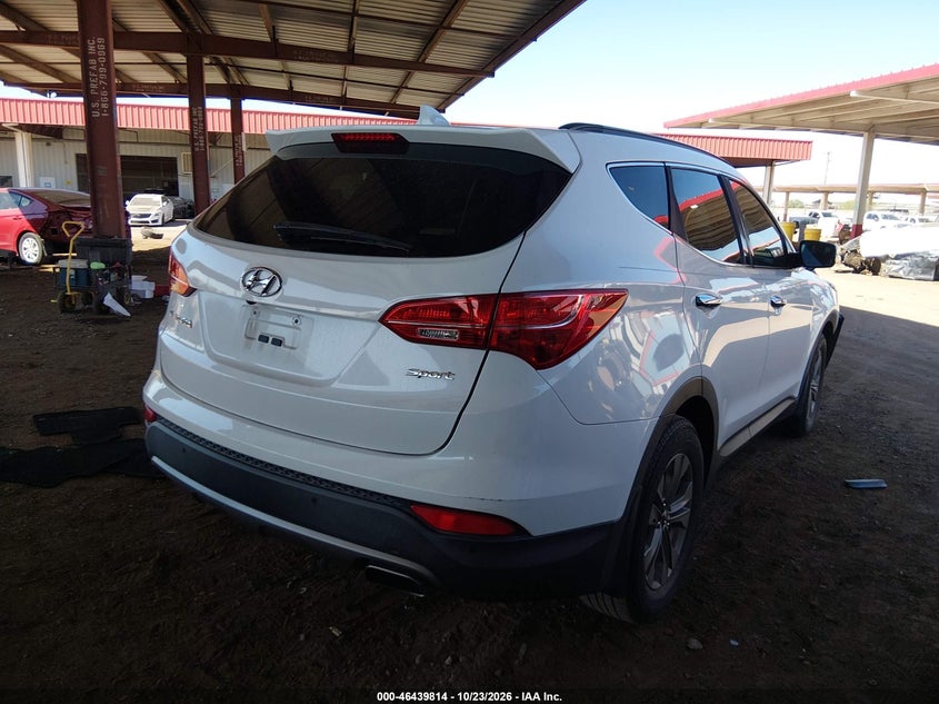 Vin: 5xyzu3lb2eg188788, lot: 46940180, hyundai santa fe sport 2.4l 20144