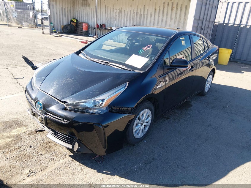 Vin: jtdkamfu6n3179304, lot: 46940188, toyota prius le 20222