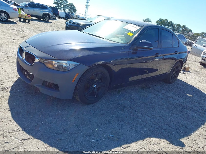 2013 BMW 3 Series 328I, Right Side, IAAI, VIN WBA3A5C51DF358447 — photo 2