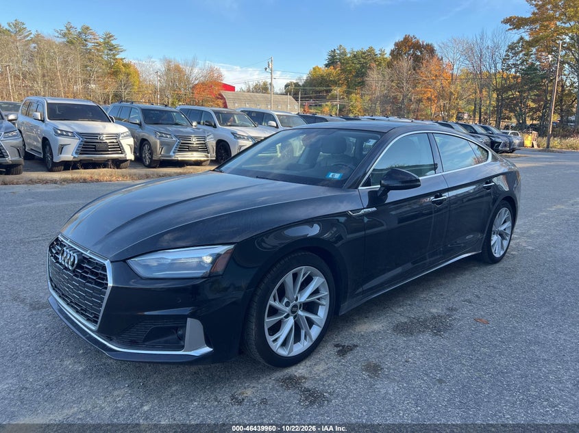 AUDI A5 SPORTBACK 2022 VIN WAUABCF56NA028502