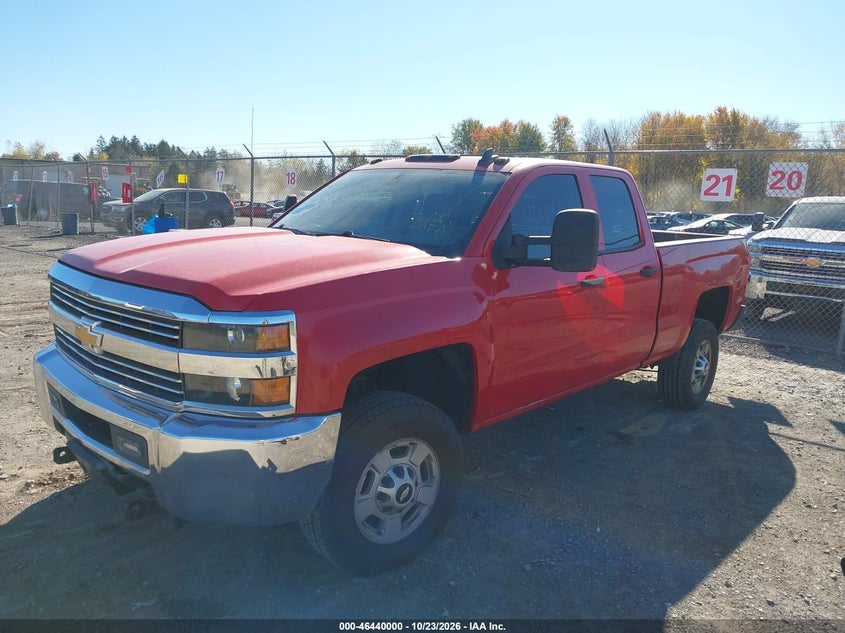 Vin: 1gc2kueg5fz548063, lot: 46940366, chevrolet silverado 2500hd wt 20152