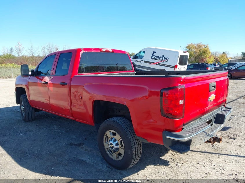 Vin: 1gc2kueg5fz548063, lot: 46940366, chevrolet silverado 2500hd wt 20153