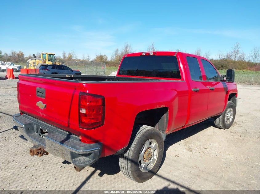 Vin: 1gc2kueg5fz548063, lot: 46940366, chevrolet silverado 2500hd wt 20154