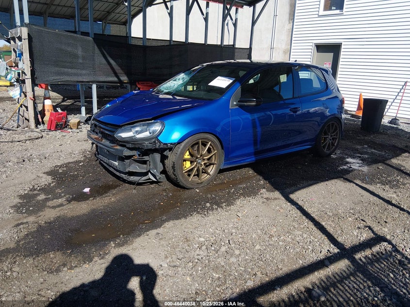 2012 Volkswagen Golf R 2-Door, Front End, IAAI, VIN WVWRF7AJ7CW334789 — photo 2