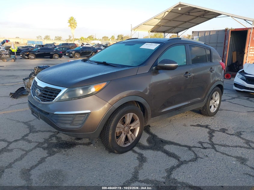 Vin: kndpb3a23b7078745, lot: 46940485, kia sportage lx 20112