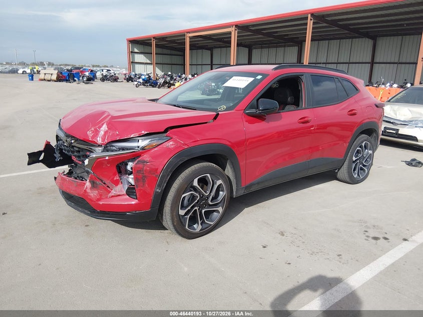 Vin: kl77ljep7tc104342, lot: 46940559, chevrolet trax fwd 2rs 20262