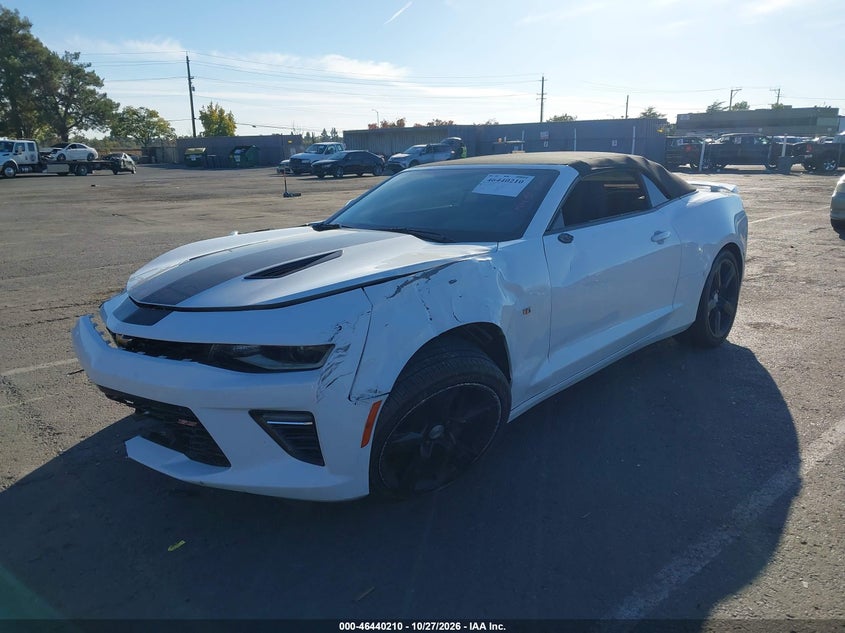 Vin: 1g1ff3d7xj0175464, lot: 46940576, chevrolet camaro 1ss 20182