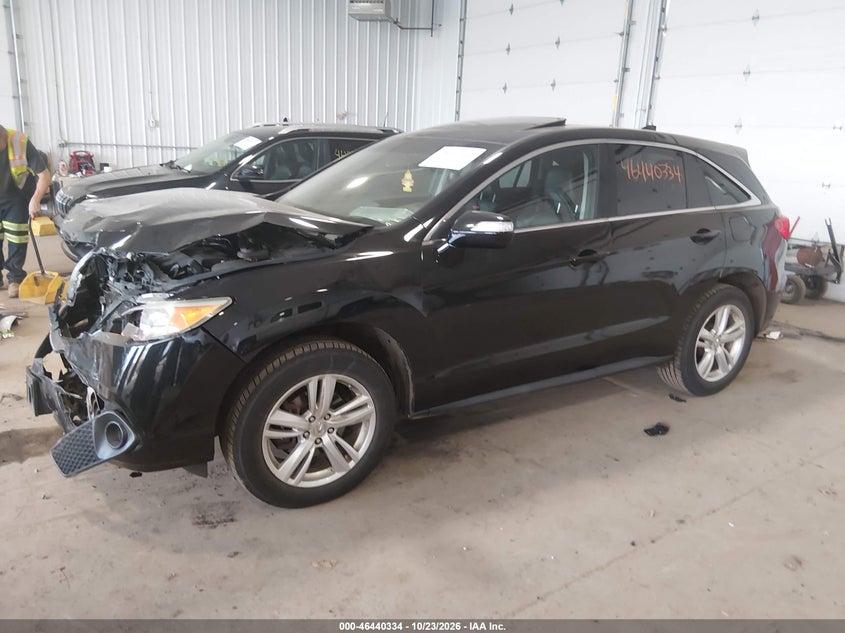 2015 Acura Rdx, Front End, IAAI, VIN 5J8TB4H36FL018301 — photo 2