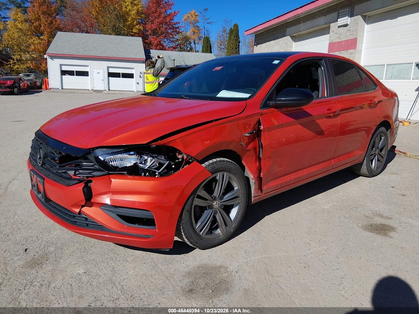 2019 Volkswagen Jetta 1.4T R-Line/1.4T S/1.4T Se, Left Front, IAAI, VIN 3VWC57BU1KM049230 — photo 2