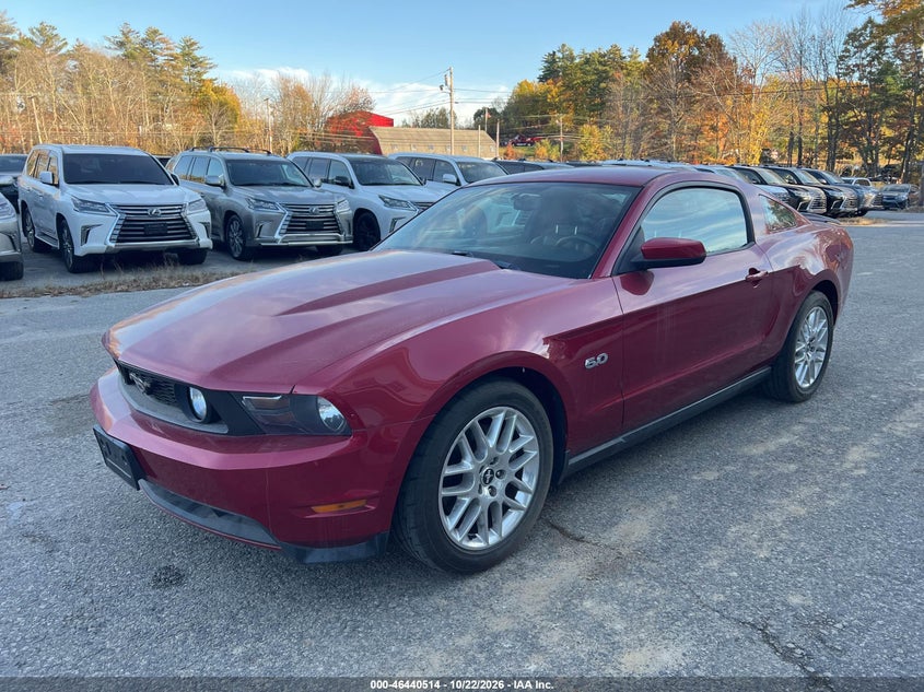 Vin: 1zvbp8cf7c5204169, lot: 46940880, ford mustang gt premium 20122