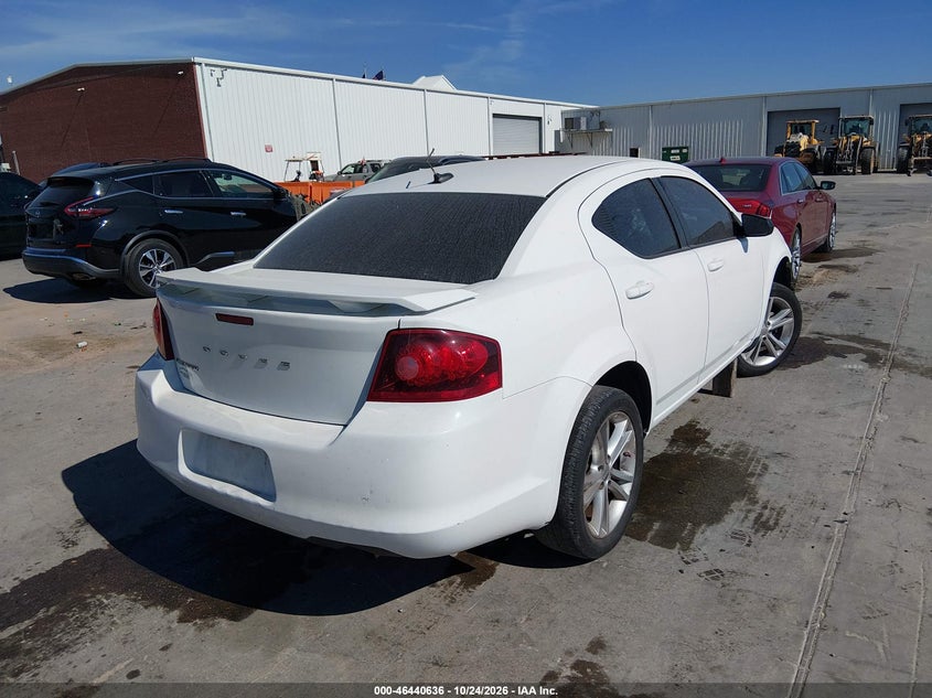 Vin: 1c3cdzab3en182913, lot: 46941002, dodge avenger se 20144
