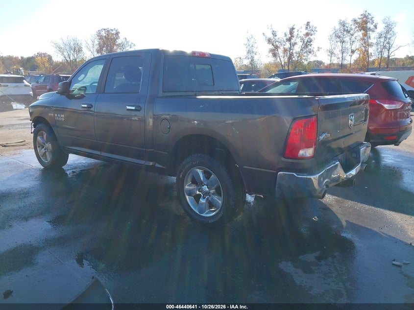 Vin: 3c6rr7lt2hg641242, lot: 46941007, ram 1500 big horn  4x4 5'7 box 20173