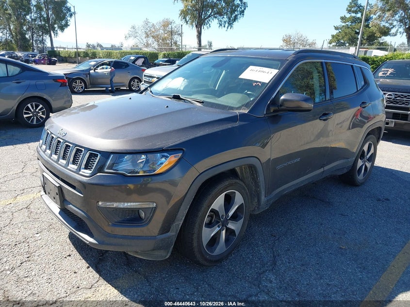 Vin: 3c4njcbb0jt286665, lot: 46941009, jeep compass latitude fwd 20182