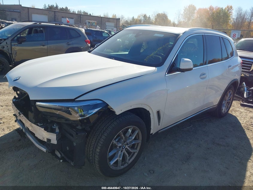 Vin: 5uxcr6c09p9r25611, lot: 46941013, bmw x5 xdrive40i 20232