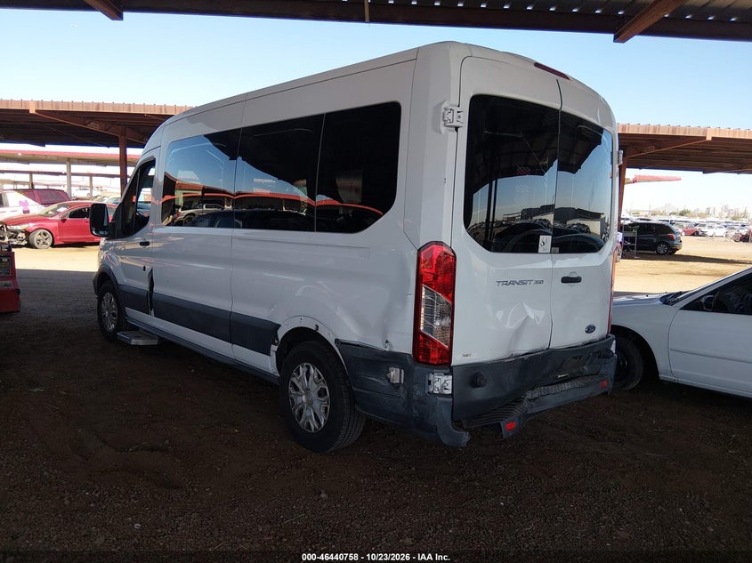Vin: 1fbzx2cmxfka65534, lot: 46941124, ford transit-350 xl 20153