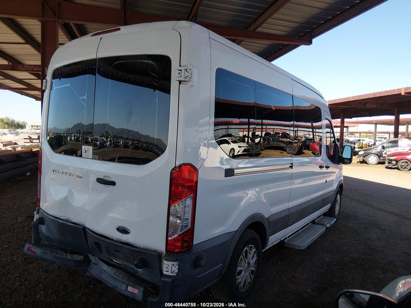Vin: 1fbzx2cmxfka65534, lot: 46941124, ford transit-350 xl 20154