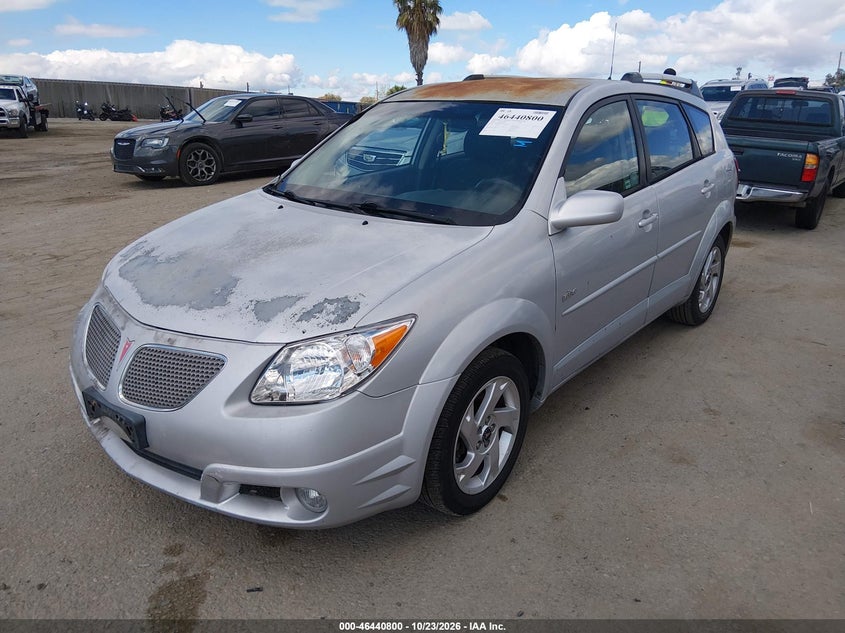 2005 Pontiac Vibe, Лівий зад, IAAI, VIN 5Y2SL63865Z416626 — фото 2
