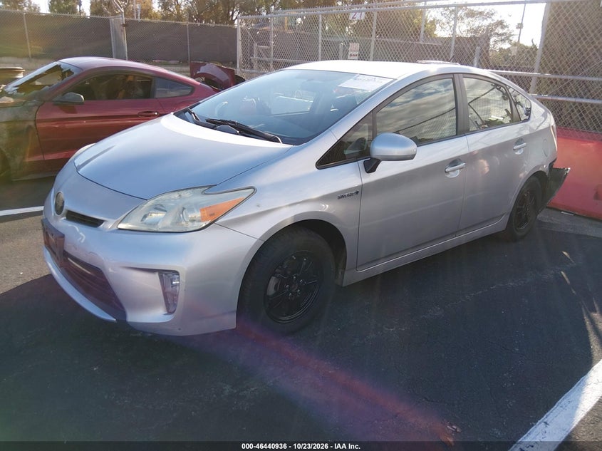 Vin: jtdkn3du4d5672869, lot: 46941302, toyota prius two 20132