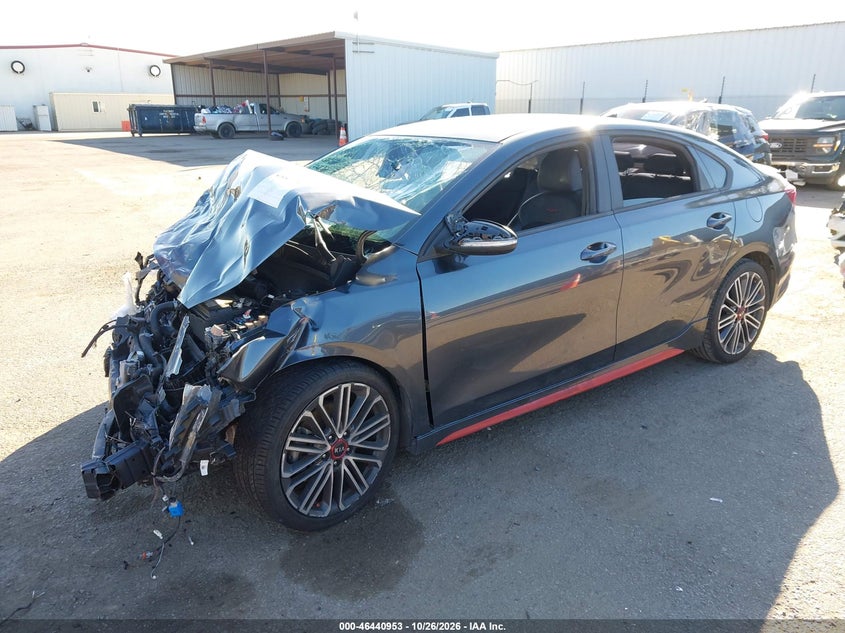 Vin: 3kpf44ac9le225348, lot: 46941319, kia forte gt 20202