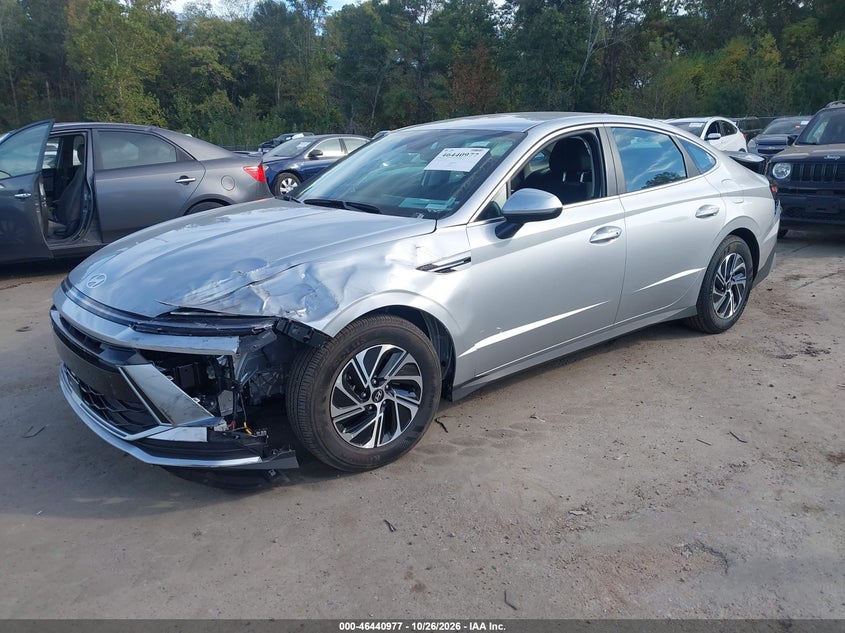 Vin: kmhl24jj6ta163316, lot: 46941343, hyundai sonata hybrid blue 20262