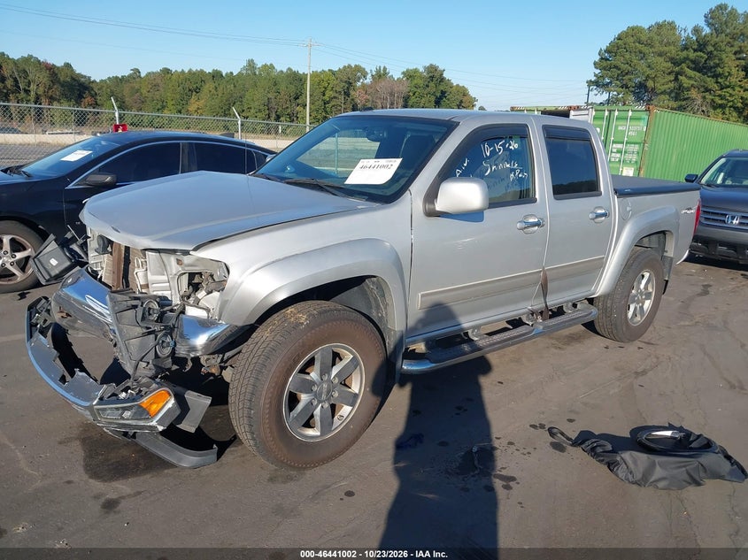 2012 GMC Canyon Sle2, Лівий перед, IAAI, VIN 1GTH5PFE5C8119622 — фото 2