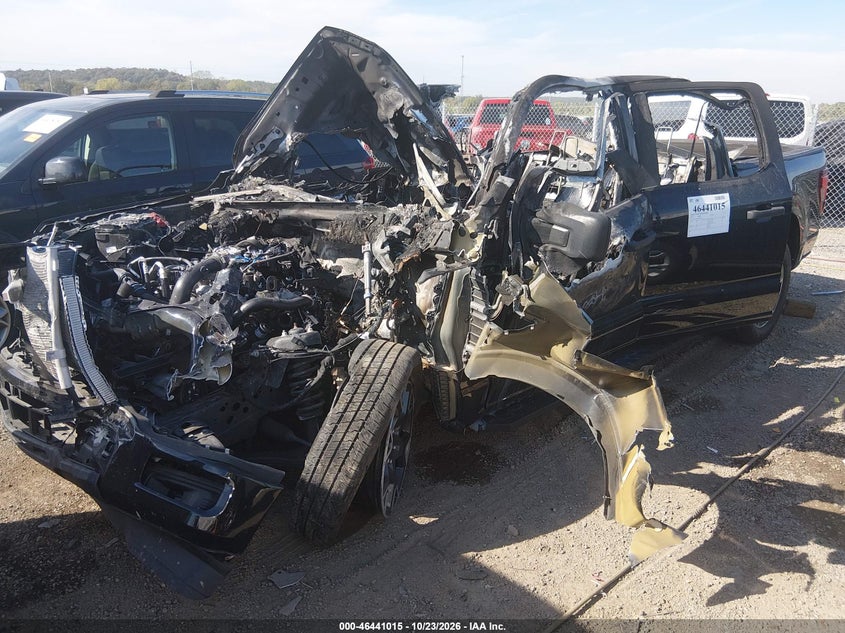 2024 Ford F-150 Stx, Left Front, IAAI, VIN 1FTEW2KP7RKE67735 — photo 2