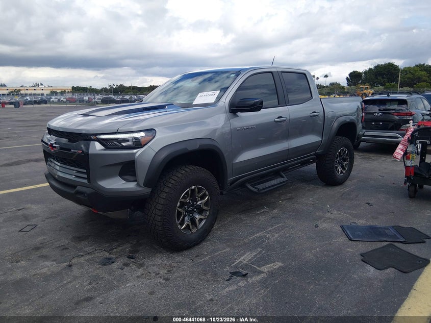 2025 Chevrolet Colorado 4Wd Zr2, Rear, IAAI, VIN 1GCPTFEK0S1220089 — photo 2