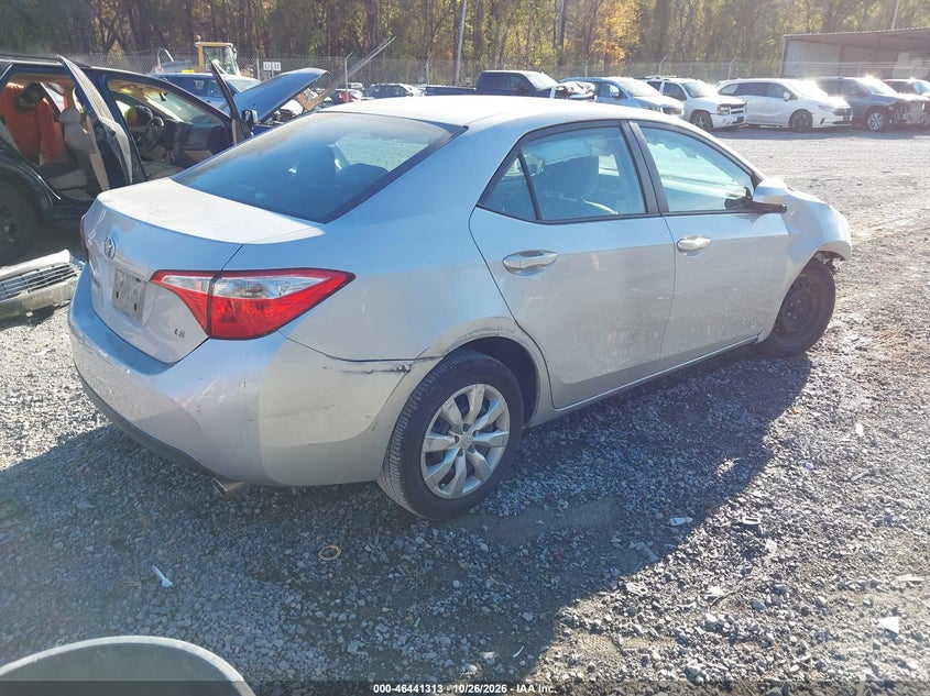 Vin: 2t1burhe1ec170799, lot: 46941679, toyota corolla le 20144