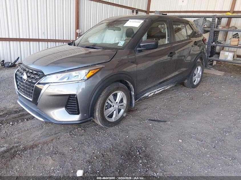 2024 Nissan Kicks S Xtronic Cvt, Right Side, IAAI, VIN 3N1CP5BV1RL570204 — photo 2