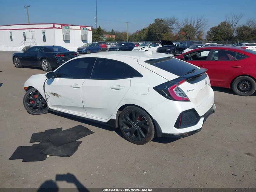 Vin: shhfk7h48ku422508, lot: 46942001, honda civic sport 20193