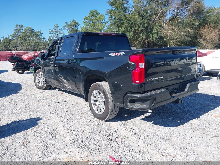 Vin: 2gcukeed5t1114346, lot: 46942015, chevrolet silverado 1500 4wd  short bed rst 20263
