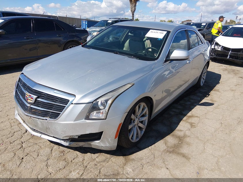 2017 Cadillac Ats Standard, Перед і зад, IAAI, VIN 1G6AA5RX2H0176402 — фото 2