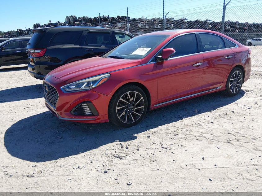Vin: 5npe34af1kh739942, lot: 46942409, hyundai sonata sport 20192
