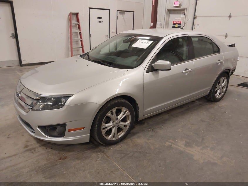 Vin: 3fahp0ha6cr236755, lot: 46942485, ford fusion se 20122