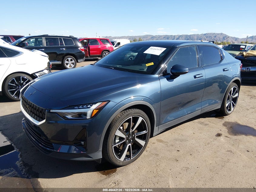 2021 Polestar 2 Launch Edition, Front End, IAAI, VIN LPSED3KA1ML011197 — photo 2