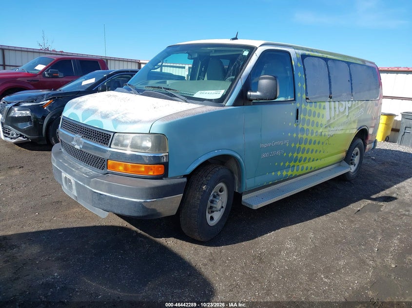 Vin: 1gawgrfg8b1110301, lot: 46942655, chevrolet express 2500 lt 20112