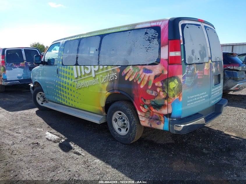 Vin: 1gawgrfg8b1110301, lot: 46942655, chevrolet express 2500 lt 20113