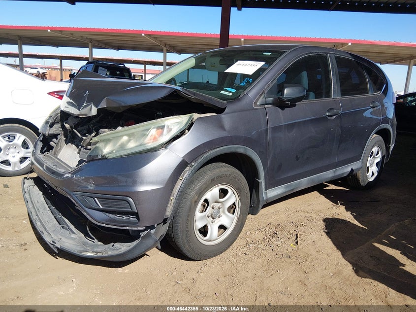 Vin: 2hkrm3h3xfh559384, lot: 46942721, honda cr-v lx 20152